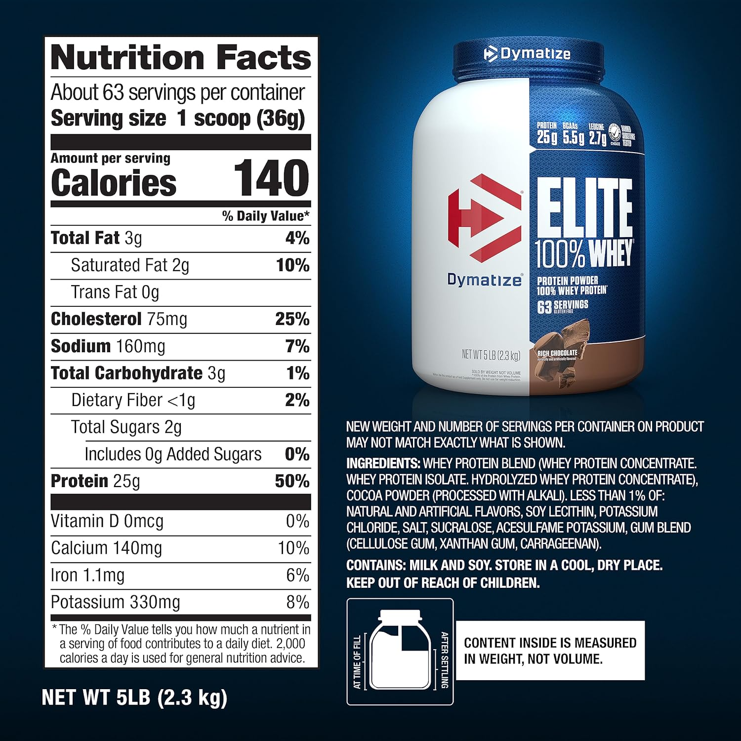Dymatize Elite 100% Whey