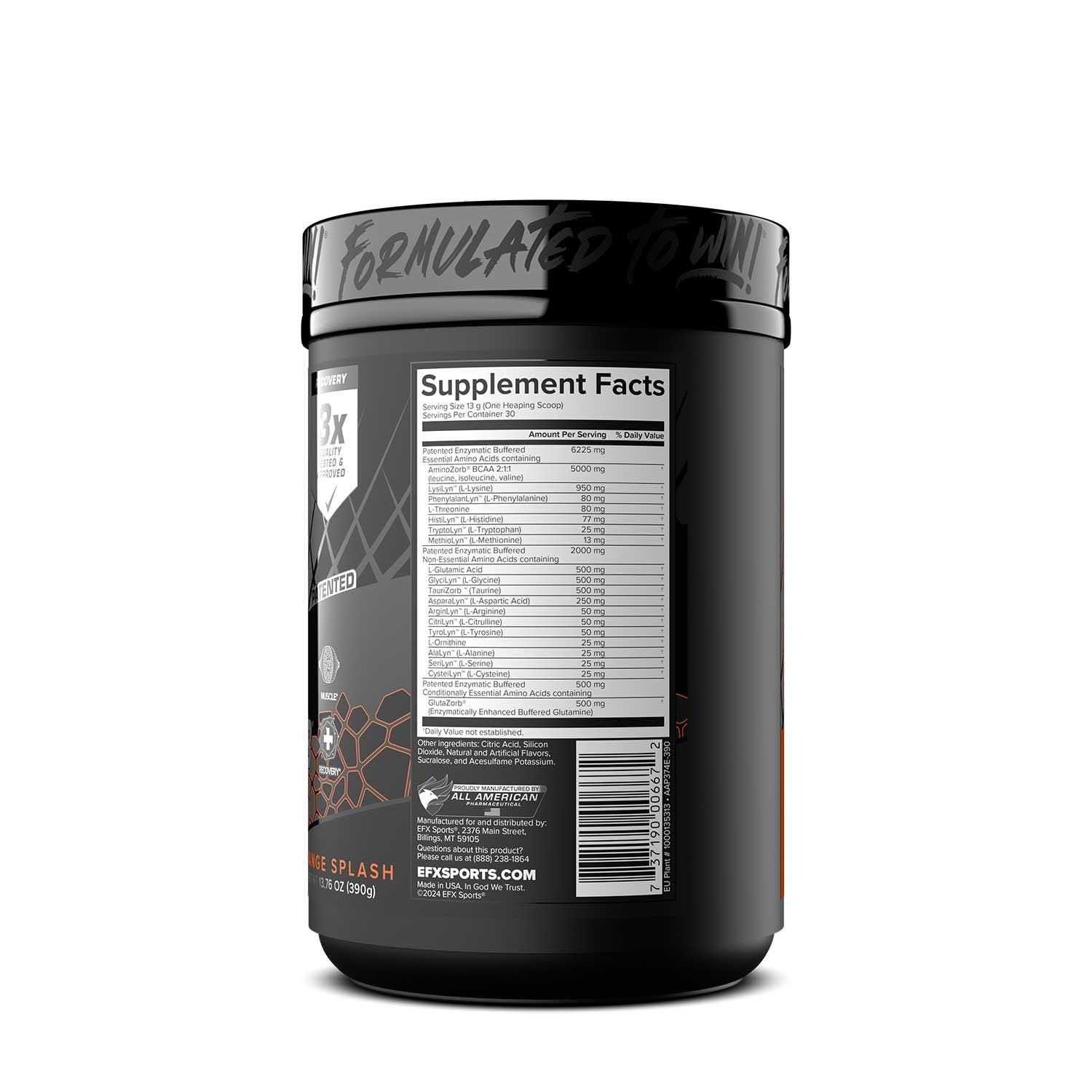 EFX AminoZorb Full Spectrum Aminos