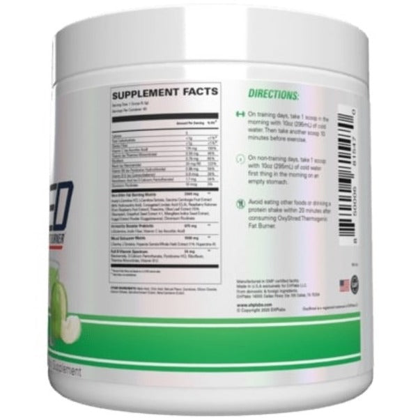 EHPlabs OxyShred Non-Stim-2681