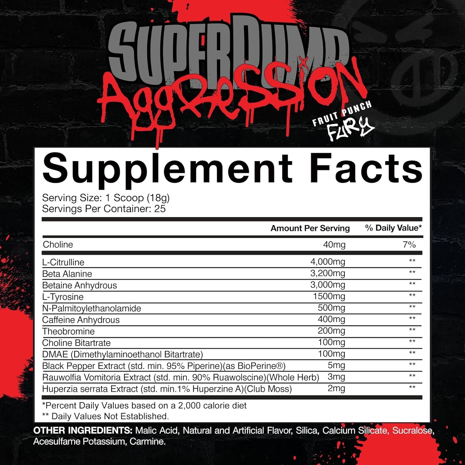 Gaspari Nutrition Super Pump Aggression