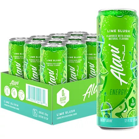 Alani Nu Energy RTD 12oz Limited Edition Lime Slush
