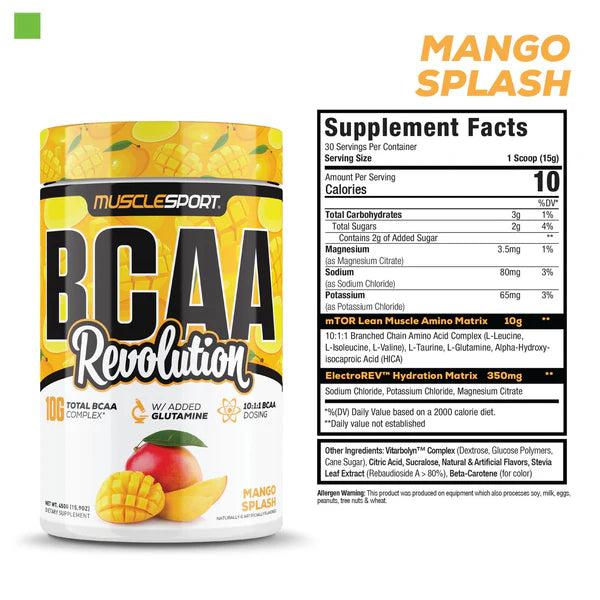 MuscleSport BCAA Revolution