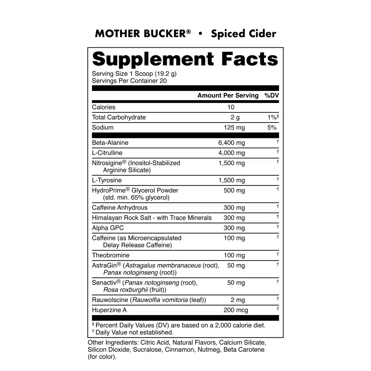 DAS Labs Mother Bucker Limited Edition Christmas
