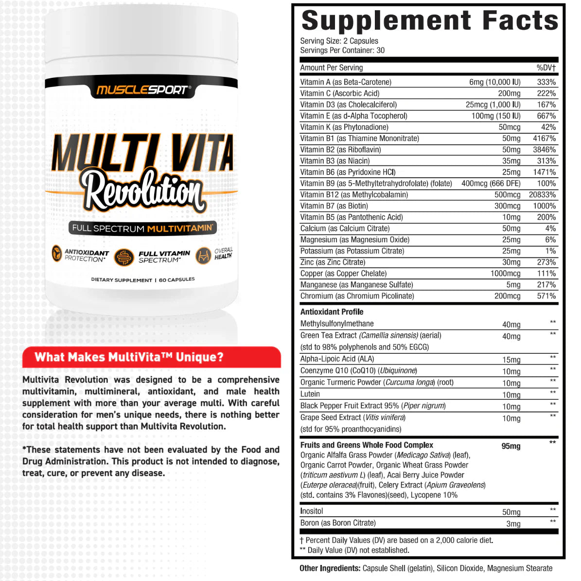 MuscleSport Multi Vita