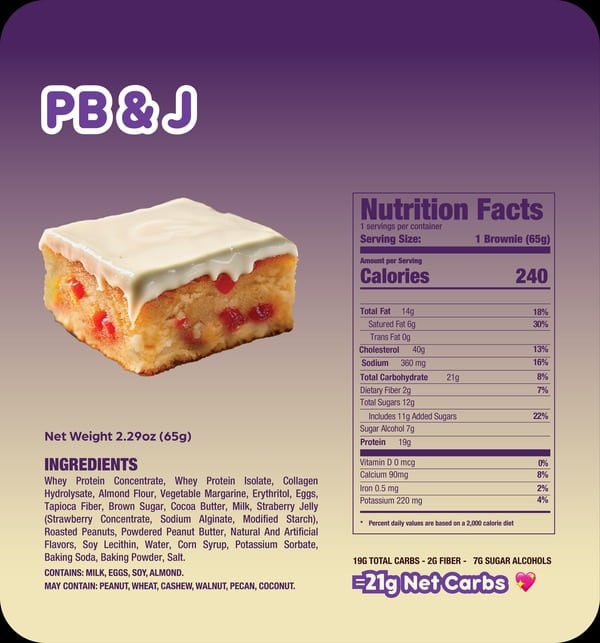 Prime Bites Protein Brownie
