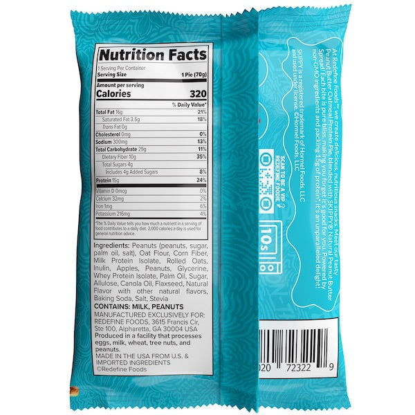 Redefine Foods Oatmeal Protein Pie-3630