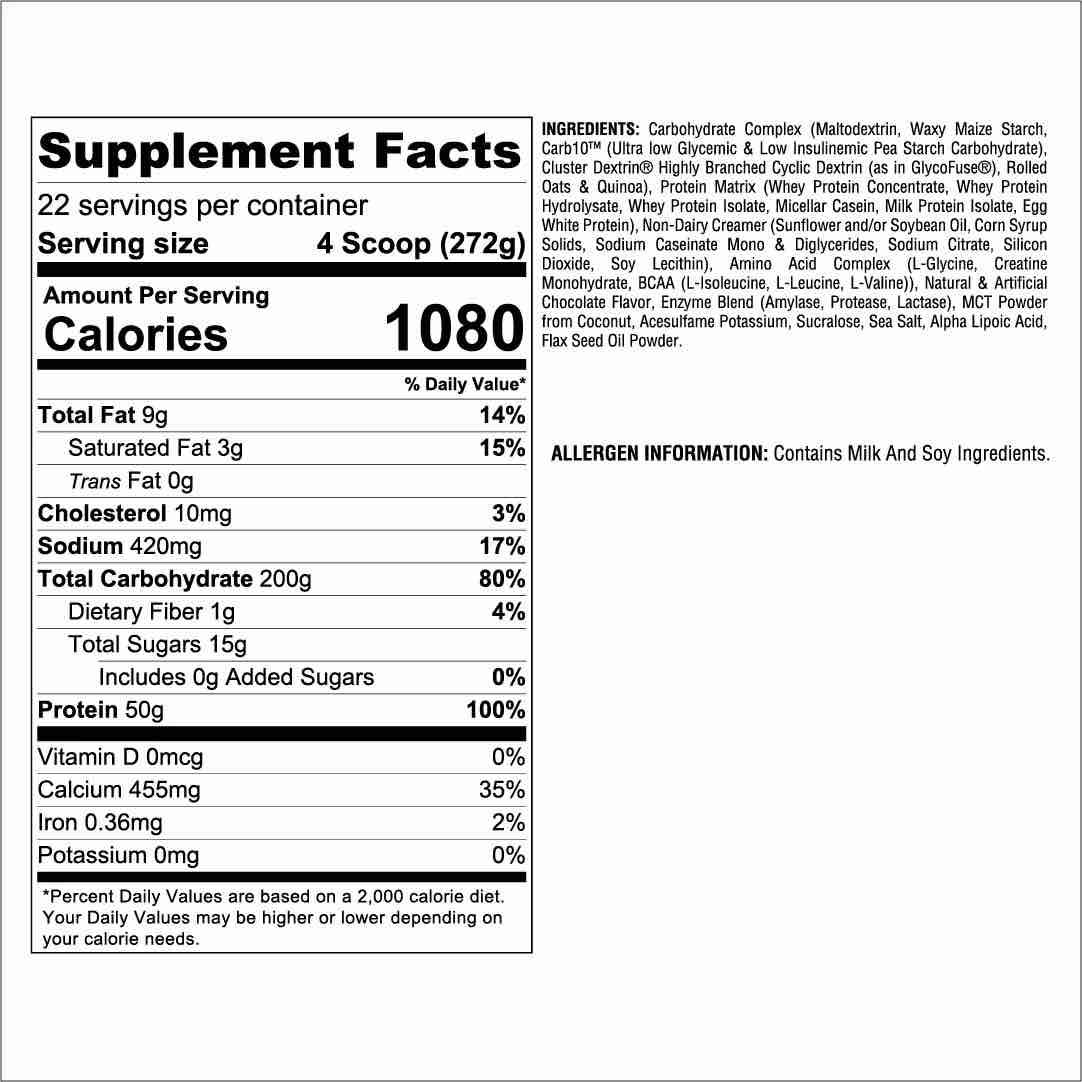 Gaspari Nutrition RealMass Advanced Weight Gainer