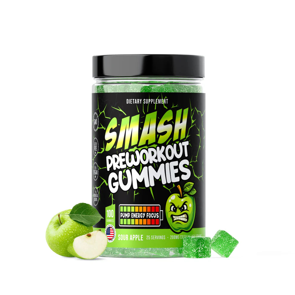 SMASH Preworkout Gummies 100ct