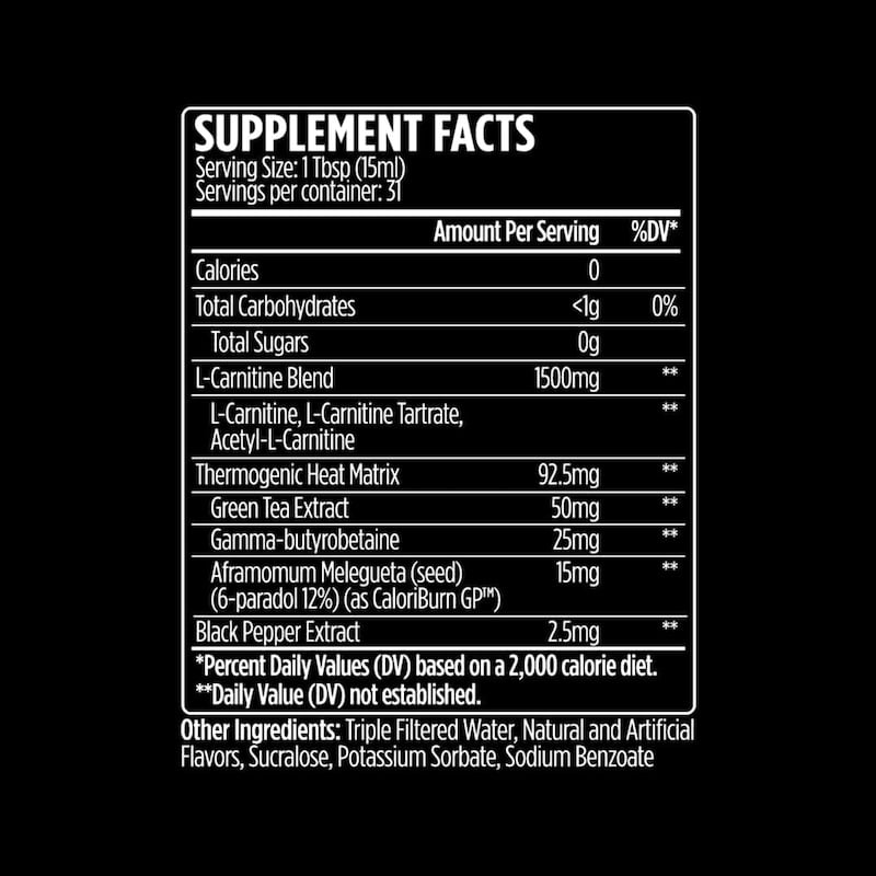 VMI Sports Liquid L-Carnitine HEAT 1500